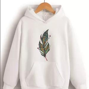 هودی پنبه ترک طرح پر کد 3308