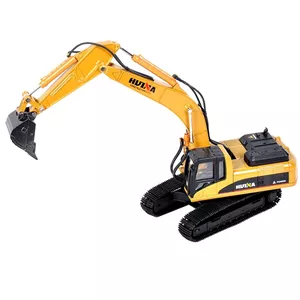 ماکت فلزی بیل مکانیکی زنجیری مقیاس ۱:۵۰ برند HUI NA TOYS آیتم ۷۷۲۲-۱