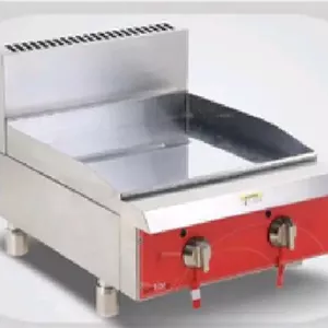 گریل گازی رومیزی ۴۵ سانتیمتر تخت کروم وینتورا با قطعات وارداتی کد 700104