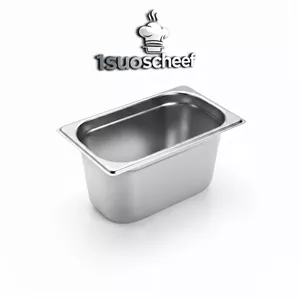بن ماری استیل یک‌نهم عمق ده best |با درب ، ورق 0/7