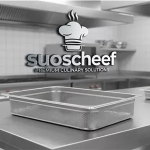 بن‌ماری یک یکم  پانچ استیل مکث سیلور | عمق ۶٫۵ سانتیمتر | ورق ۰٫۸ میلیمتر |