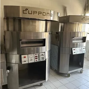 فر پیتزا گردان صنعتی CUPPONE مدل GIOTTO – بسیار کم‌کارکرد (در حد نو)