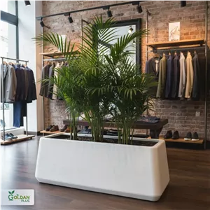 فلاور باکس فایبرگلاس مدل کیوب