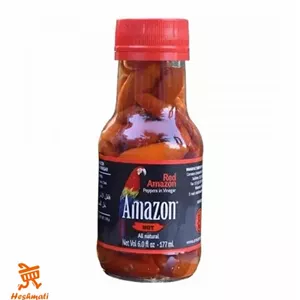 ترشی فلفل قرمز هات امازون 178 میلی لیتر