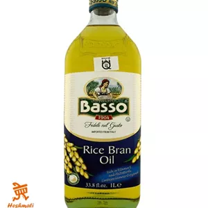 روغن سبوس برنج باسو 1 لیتری