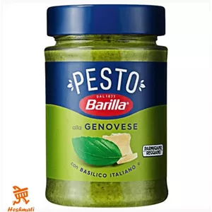 سس پستو ریحان و پنیر باریلا 190 گرم