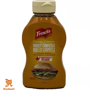 سس خردل چیپوتل عسل خامه ای فرنچ 325 میلی لیتر