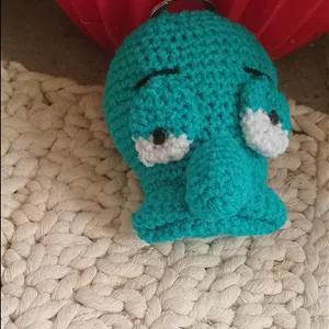 جاکلیدی عروسکی اختاپوس دستبافت