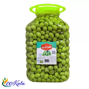 زیتون با هسته سوپر ویژه هردنی 6 و نیم کیلویی