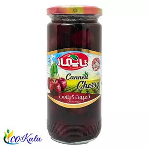 کمپوت گیلاس شیشه ای تایماز 650 گرمی