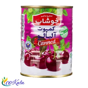 کمپوت آلبالو خوشاب 350 گرمی