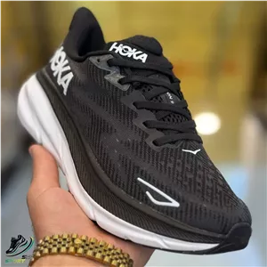 کتونی هوکا کلیفتون 9 مشکی سفید