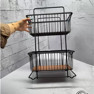 جا پیازی مانا مستطیل 2ط مشکی کاوه