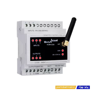 رله کنترل از راه دور شیوا امواج مدل RCBN-GSM 34BN1