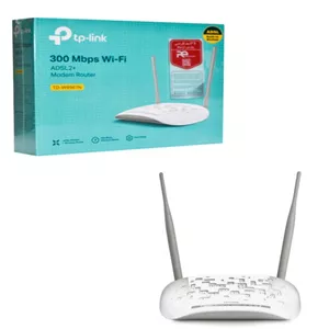 مودم روتر ADSL2 Plus بی‌سیم N300 تی پی-لینک مدل TD-W8961N_V1