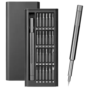 مجموعه پیچ گوشتی 25 پارچه حرفه ای مدل 6024A تعمیرات موبایل و لپ تاپ کد1838