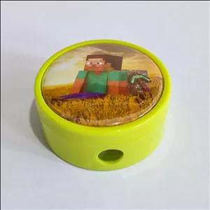 مداد تراش ماینکرافت مدل مخزن دار کد2 | دارای آینه | فروشگاه ماینکرافت کالا