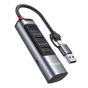 هاب 4 پورت یسیدو USB 3.0/Type-C مدل yesido HB19