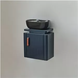 فول ست روشویی کابینتی مدل X-2 - رنگ صورمه ای