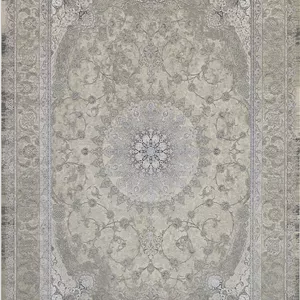 فرش 1200 شانه قیطران نقشه مژده کرم کلکسیون مروارید تراکم 3600