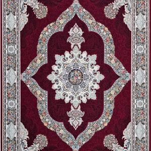 فرش ستایش 700شانه نقشه کارینا روناسی با ضخامت بالا کد115 اکریلیک