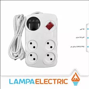 محافظ صوتی تصویری 4 خانه بدون ارت آنالوگ 1.8 متری آفر الکترونیک