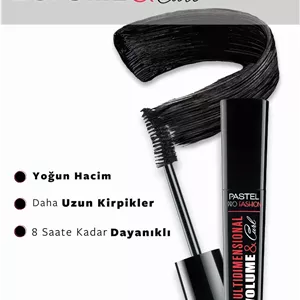ریمل پاستل مدل Multidimensional Volume – حجم‌دهنده چندبعدی