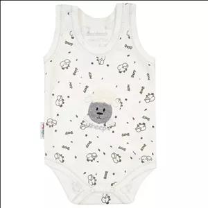 بادی زیردکمه دار رکابی مدل بره برند سپیدپوش