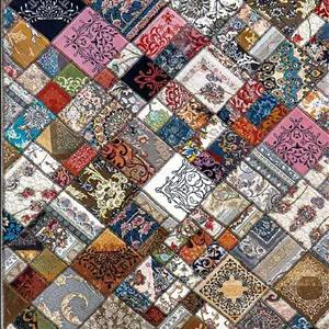 فرش چهل تکه 1200 شانه کاج کد 902