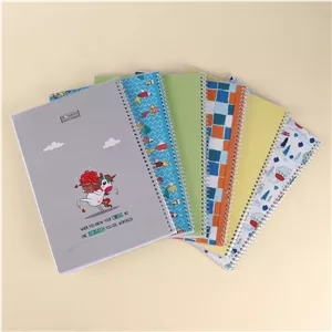 دفتر سیمی 50 برگ پیک فدک کد 003