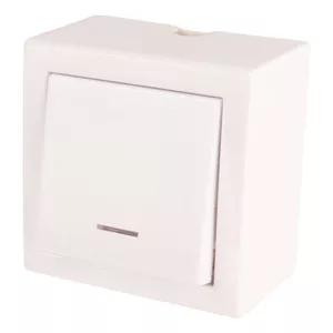 کلید تک پل روکار جهان الکتریک مدل کارن J-1043