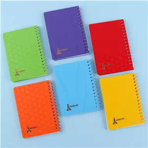 دفترچه یادداشت 70 برگ طرح رنگی ایفل کد 3