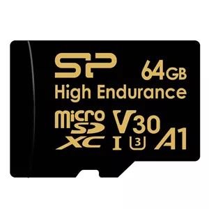 رم میکرو 64 گیگ سیلیکون پاور Silicon Power High Endurance A1 V30 U3 100MB/s