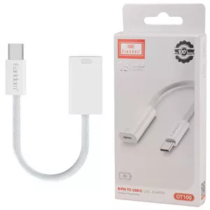 تبدیل OTG لایتنینگ به تایپ سی ارلدام ET-OT100