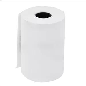 کاغذ رول حرارتی فیش پرینتر چاپ مشکی 8 سانتی متری بسته 84 عددی
