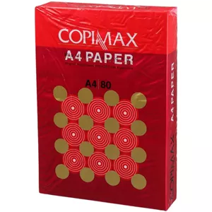 کاغذ A4 کپی مکس قرمز 80 گرم بسته 500 عددی