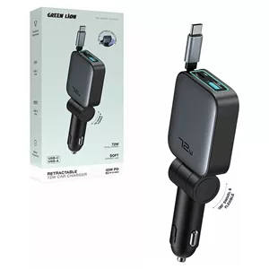 شارژر فندکی 72 وات گرین لاین GL-CC27 GNRT72WCHR