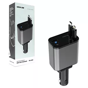 شارژر فندکی 50 وات گرین لاین GL-CC2 GNRCC50WBK