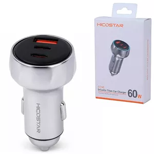 شارژر فندکی 60 وات هایکو استار CC90