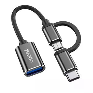 تبدیل Yesido GS02 OTG Type-C / microUSB