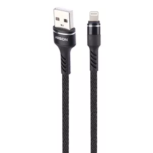 کابل لایتنینگ فست شارژ 3 آمپر آرسون AN-K16 طول 1 متر