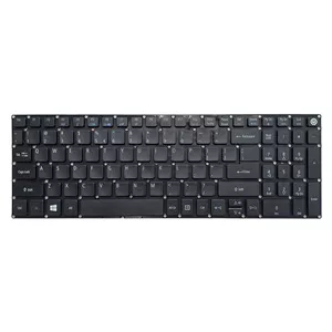 کیبورد لپ تاپ ایسر Acer Aspire E5-575 بدون فریم مشکی