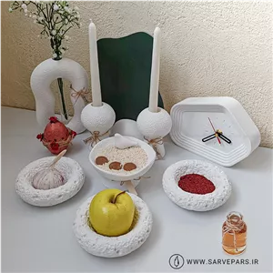 هفت سین بتنی طرح سنگی