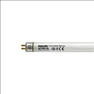 لامپ مهتابی یو وی ای (UV-A) 8 وات پایه G5 مدل TL8W T5 فیلیپس