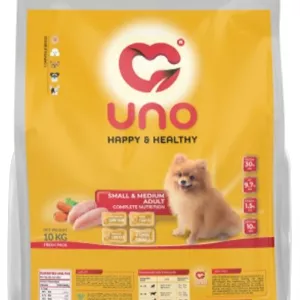 غذاي سگ اونو نژاد کوچک و متوسط بالغ  بسته 10 کیلوگرمی