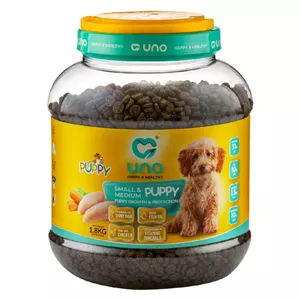 غذای خشک سگ اونو مدل توله نژاد کوچک و متوسط وزن 2 کیلوگرم