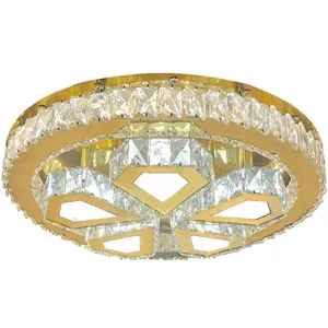 لوستر مدرن سقفی دایره الماس 60سانتی(فروش اقساطی)