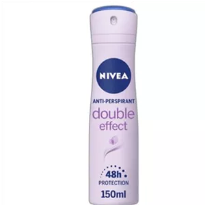 اسپری نیوا پودری زنانه دبل افکت  |  Nivea Powder Spray Woman Dobble Effect