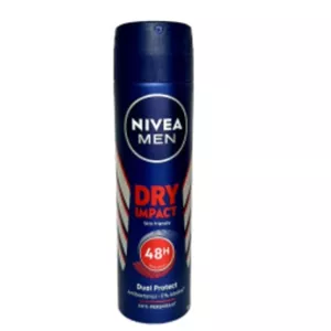 اسپری نیوا پودری مردانه درای |  Nivea Powder Spray Man Dry