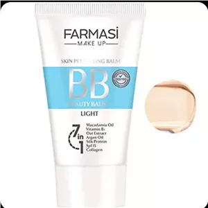 کرم پودر  بی بی فارماسی شماره 01 رنگ روشن  |  Faemasi BB Cream Beauty Balm No 01 Light